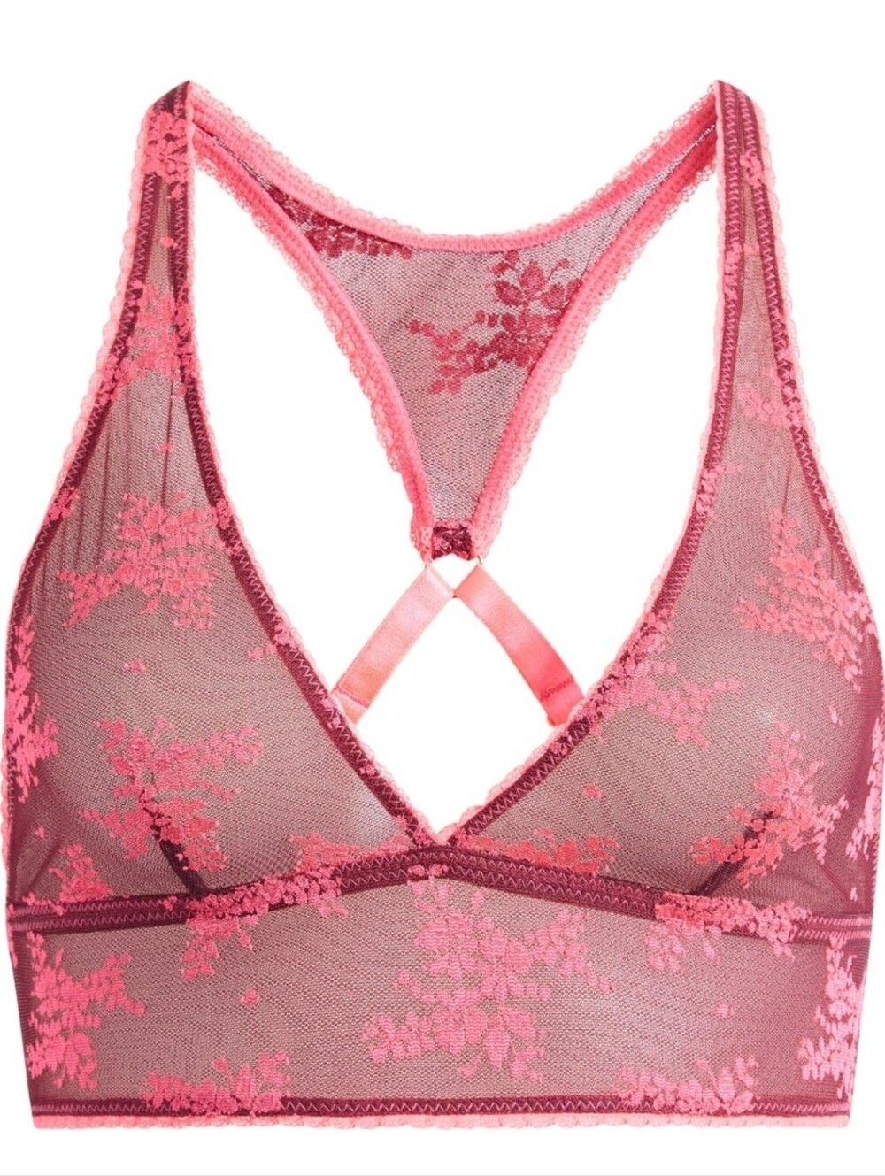 Free People Talk About It Bralette ~ Zinfadel Combo - Picture 6 of 6